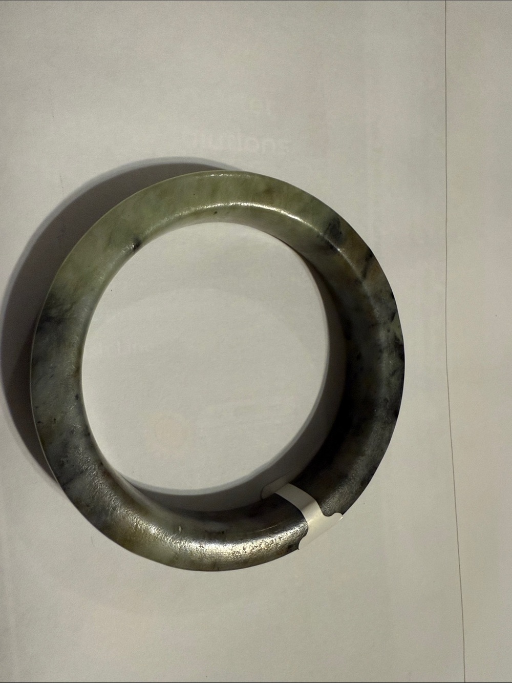 Green Jadeite Bangle Bracelet